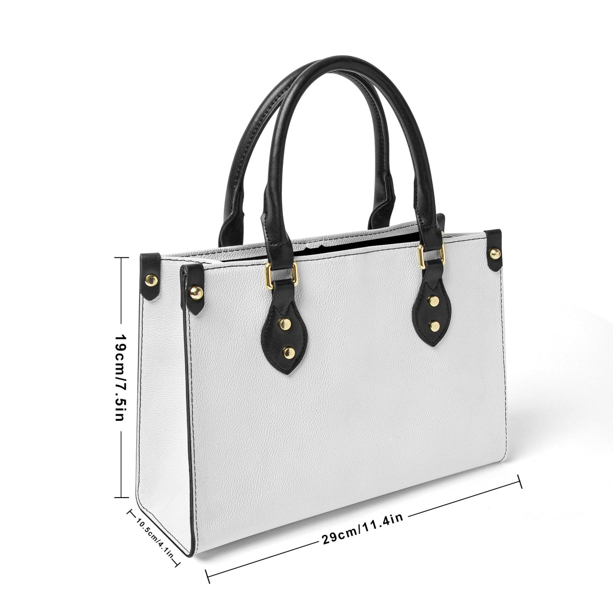 Personalized Bible Affirmations Leather Tote Bag