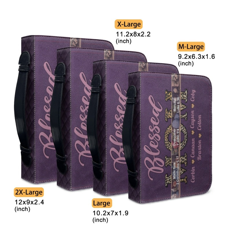 Personalized Name Meaning Bible Cover
