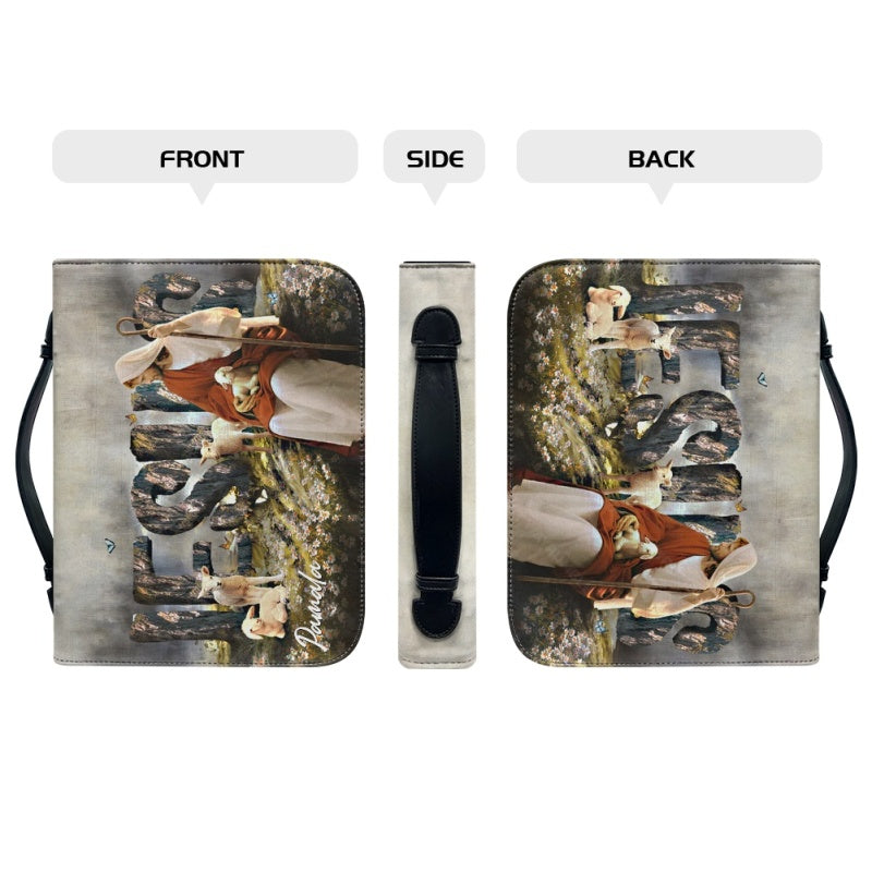 Personalized Jesus Sheep Bible Cover