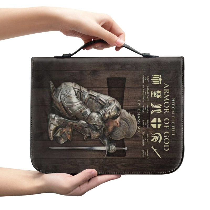 Personalized Armor of God Name Bible Cover