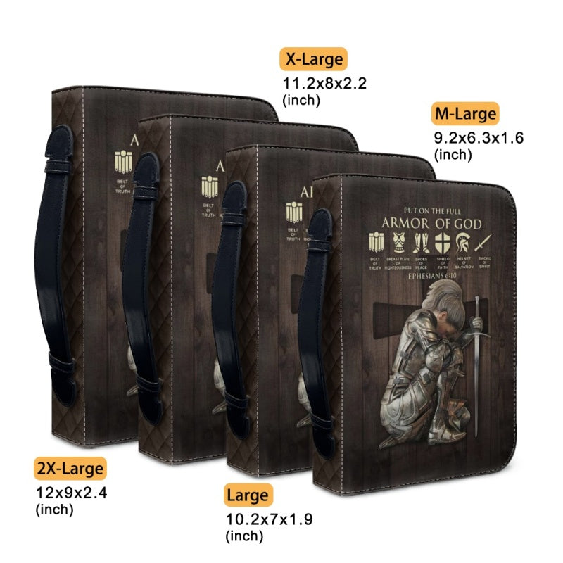 Personalized Armor of God Name Bible Cover