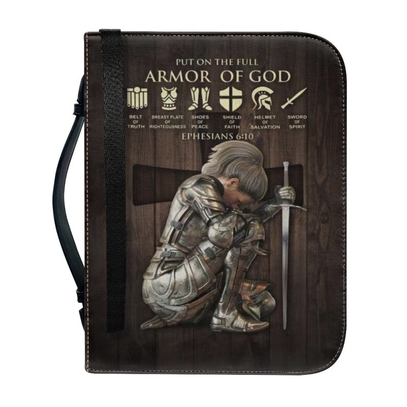 Personalized Armor of God Name Bible Cover