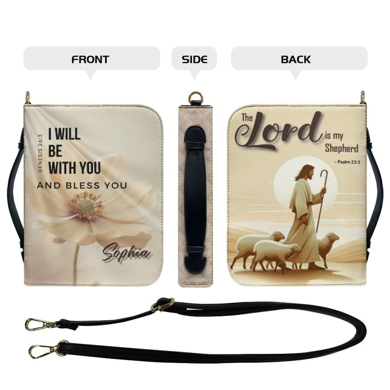 Personalized The Lord Is My Shepherd Bible Cover