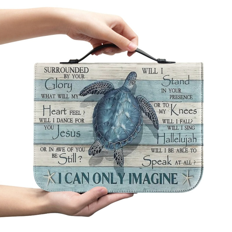 Oceanic Serenity Sea Turtle Bible Cover