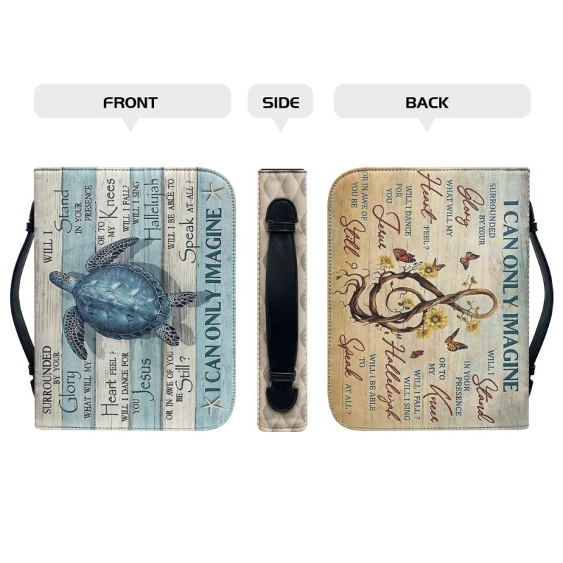 Oceanic Serenity Sea Turtle Bible Cover