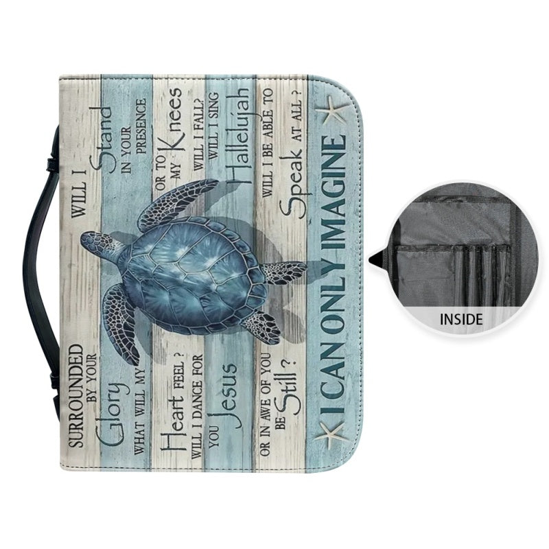 Oceanic Serenity Sea Turtle Bible Cover