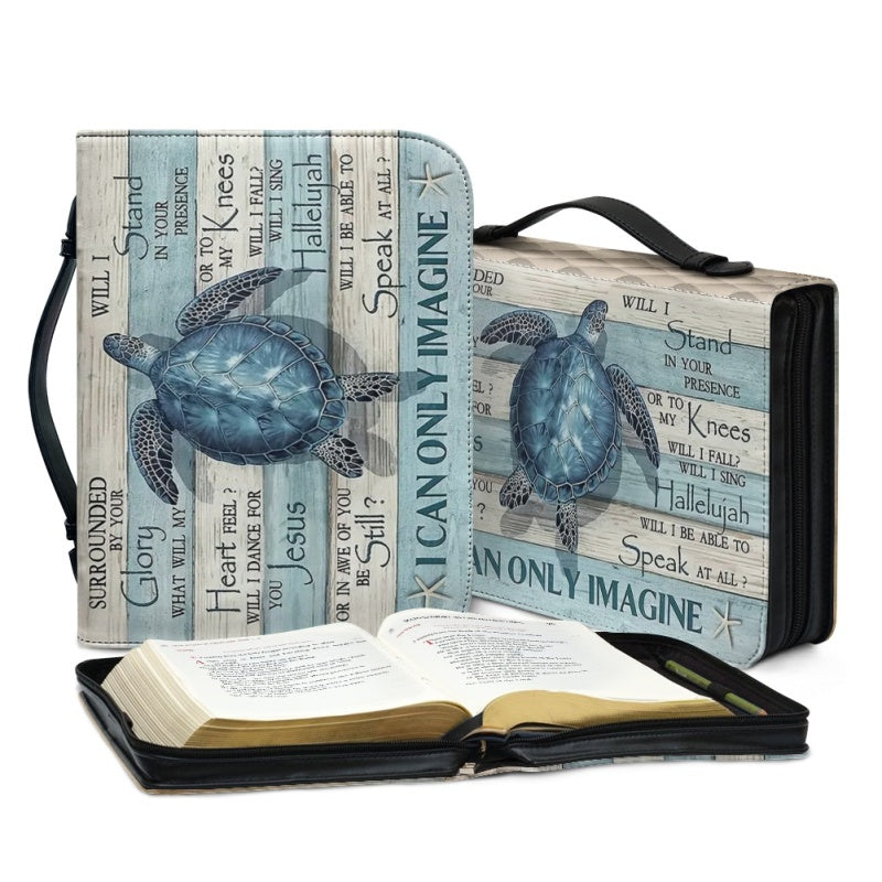 Oceanic Serenity Sea Turtle Bible Cover