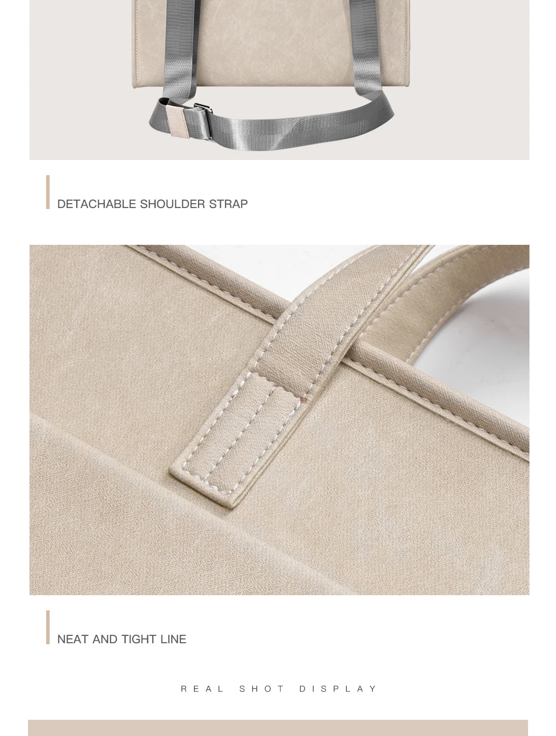 Waterproof Leather Laptop Bag & Sleeve