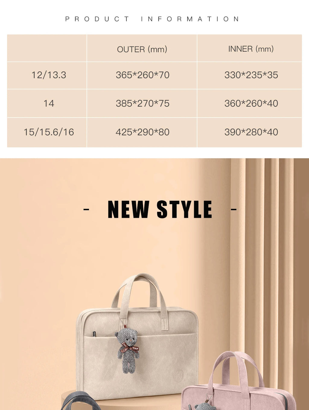 Waterproof Leather Laptop Bag & Sleeve