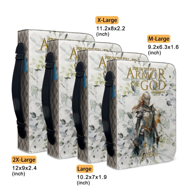 Personalized Armor of God Bible Cover