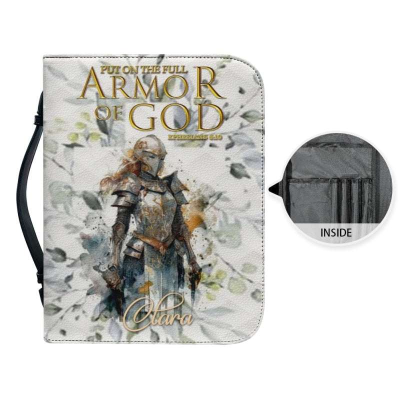 Personalized Armor of God Bible Cover