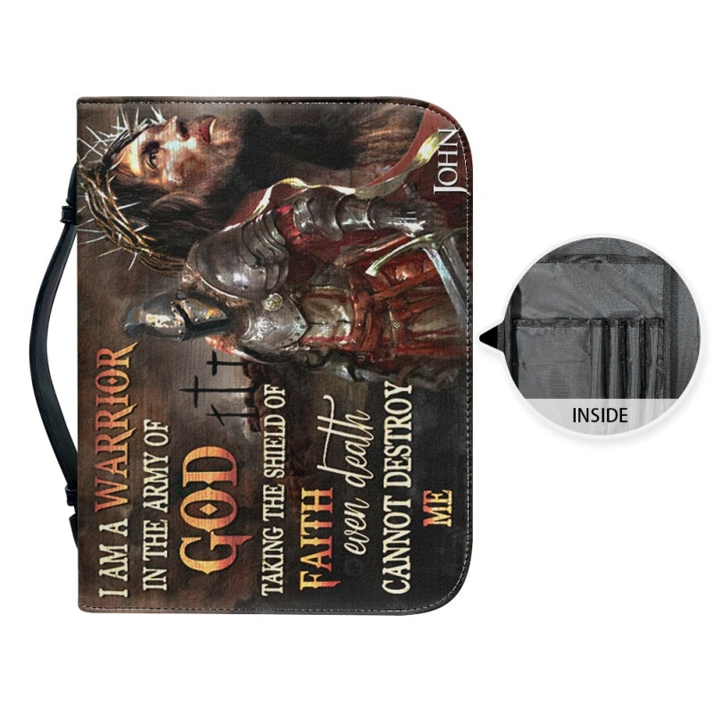 Warrior of God Personalized Bible Cover