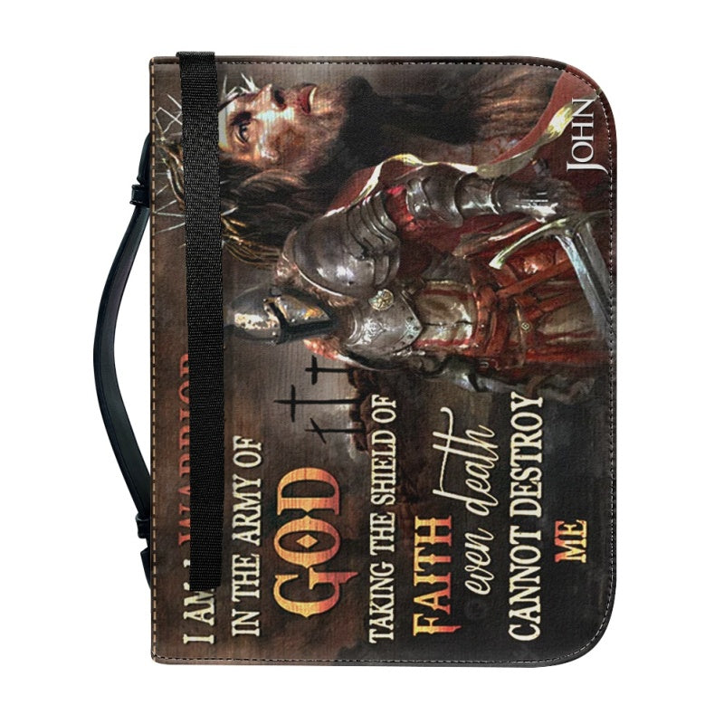 Warrior of God Personalized Bible Cover