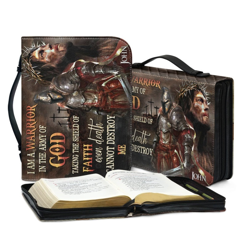 Warrior of God Personalized Bible Cover
