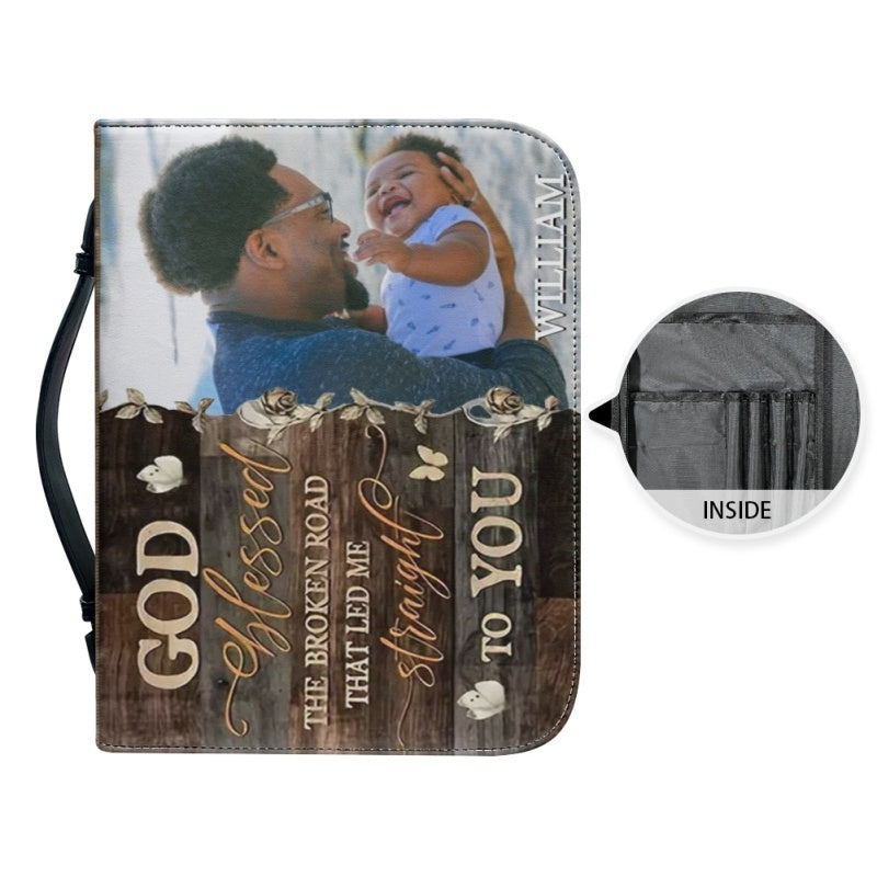 Custom Armor of God Leather Bible Cover