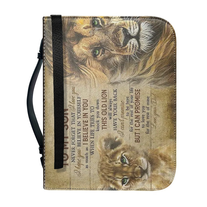 To My Son From Mom Personalized Bible Cover