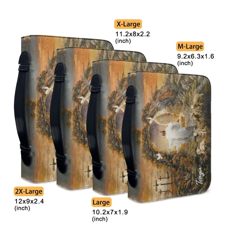 Personalized Christian Leather Bible Cover