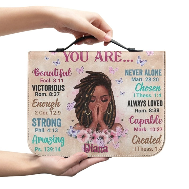 God Says You Are Personalized Bible Cover