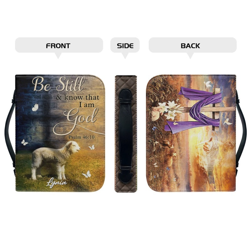 Be Still and Know Personalized Bible Cover