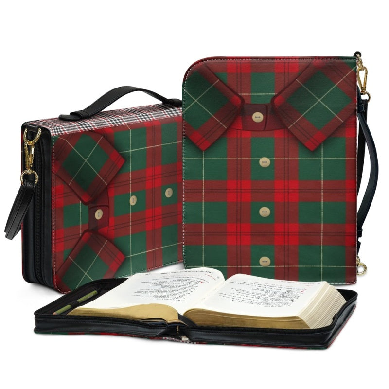 Personalized Christmas Bible Cover with Name