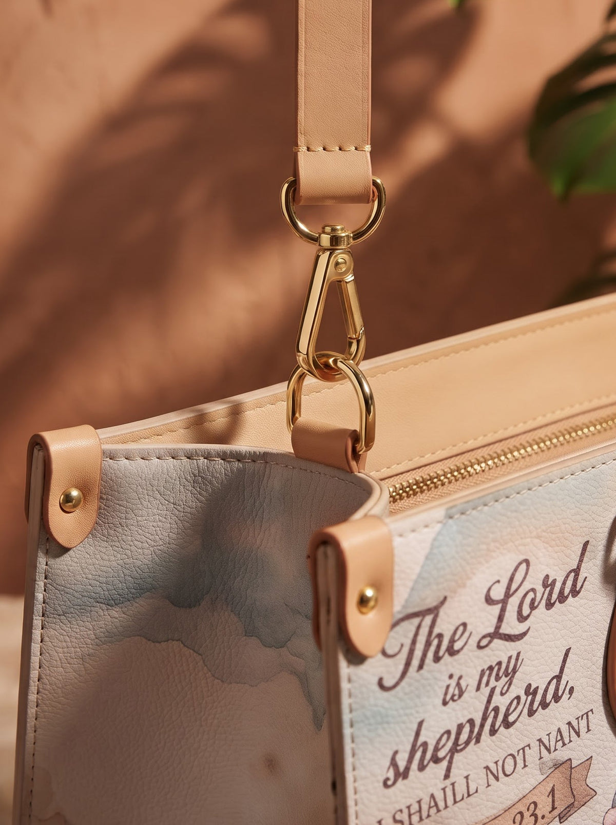 Every Promise John 3:16 Leather Handbag