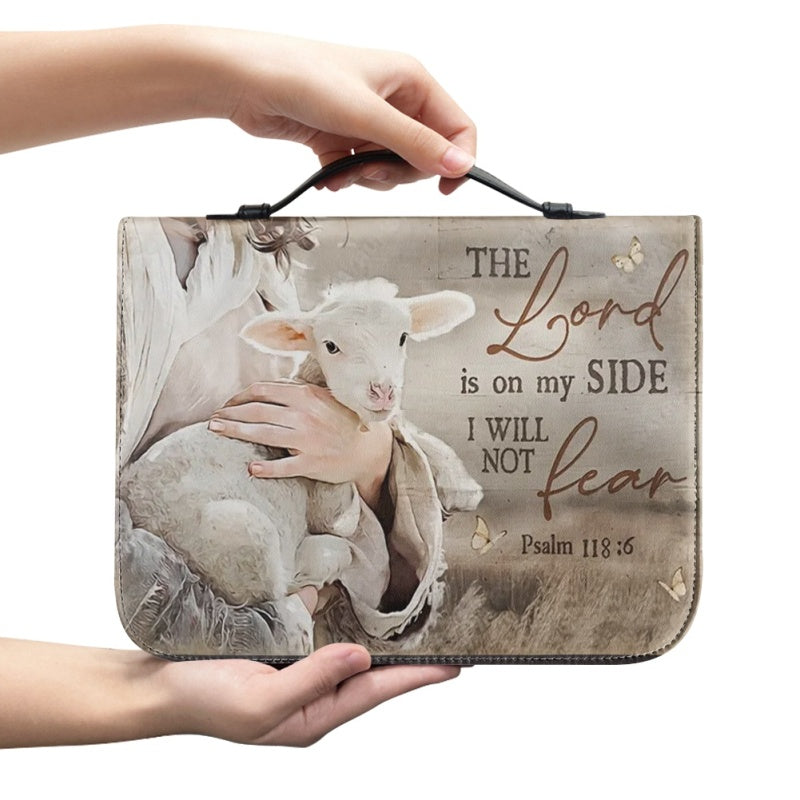 Personalized Psalm 118:6 Bible Cover Case