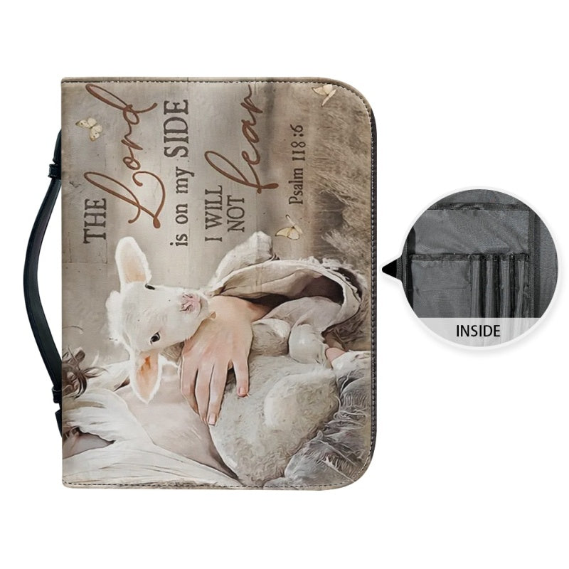 Personalized Psalm 118:6 Bible Cover Case