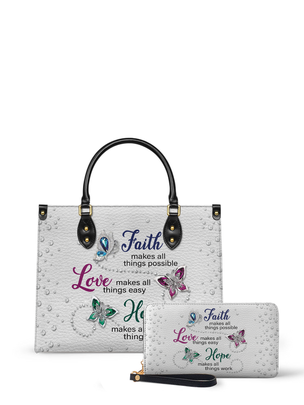 Virtue Elegant Leather Shoulder Handbag