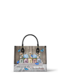 Faith Inspirational Leather Handbag