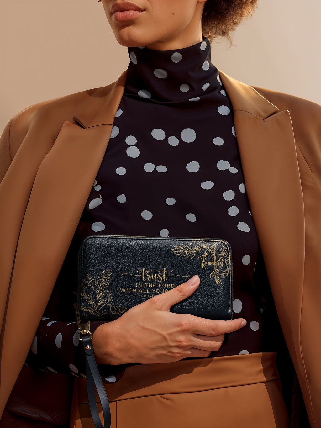 Trust Proverbs 3:5 Bible Verse Wallet