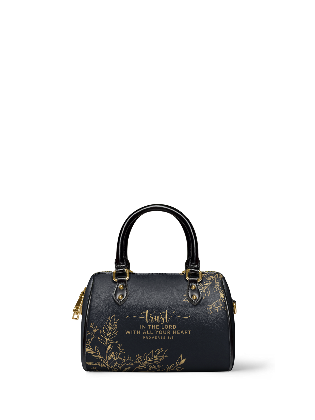 Trust Proverbs 3:5 Christian Mini Satchel