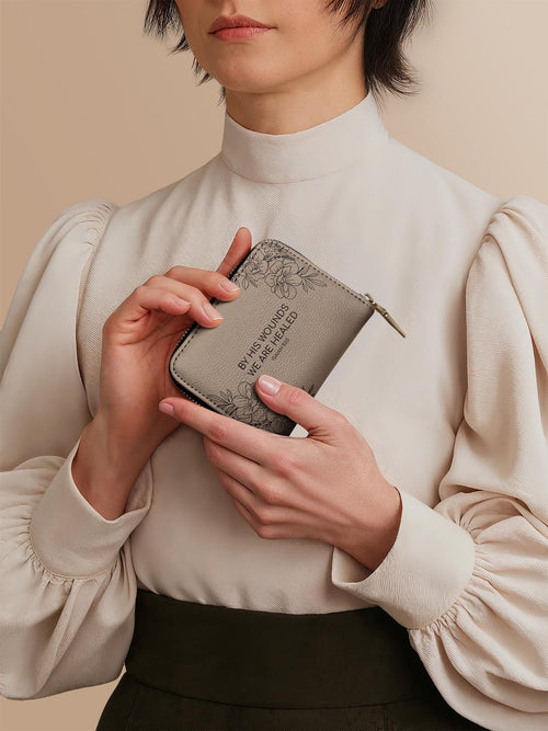 Complete Isaiah 53:5 Christian Mini Wallet