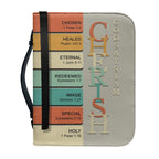 Retro Personalized Name Bible Cover