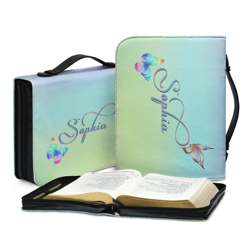 Personalized Jesus Take The Wheel Bible Cover