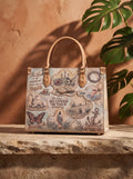 John 3:16 Applique Leather Handbag
