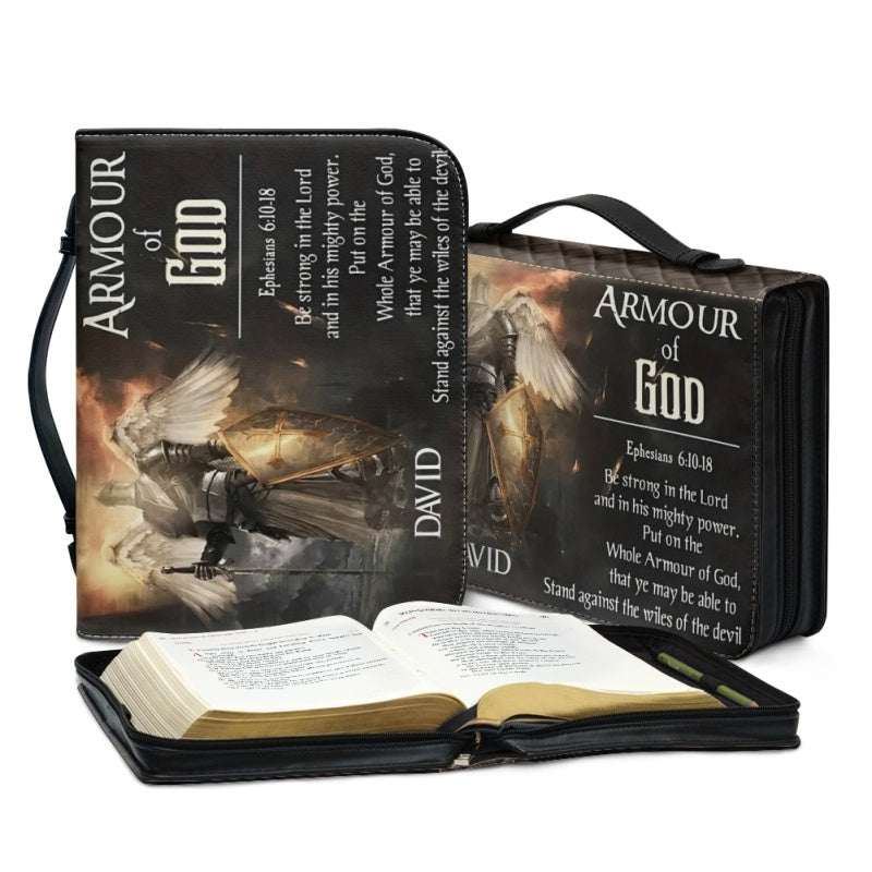 Armor of God Personalized Bible Cover