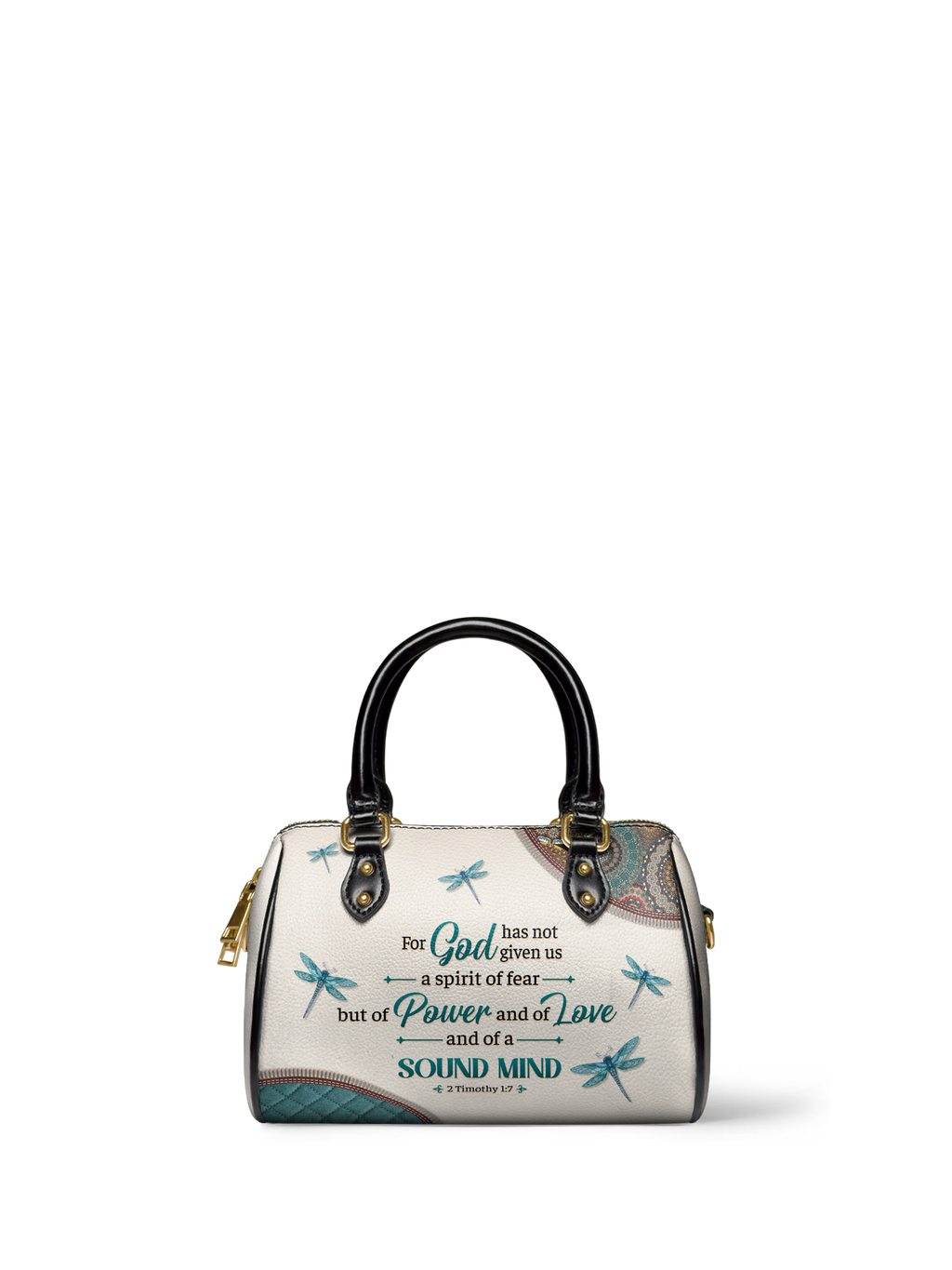 Poise 2 Timothy 1:7 Bible Verse Mini Satchel