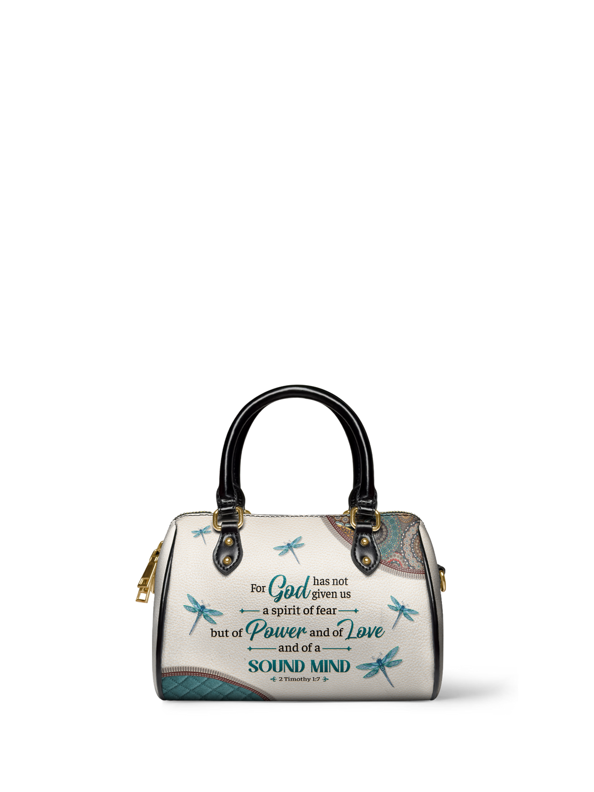 Poise 2 Timothy 1:7 Bible Verse Mini Satchel