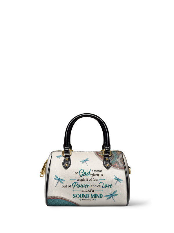 Poise 2 Timothy 1:7 Bible Verse Mini Satchel