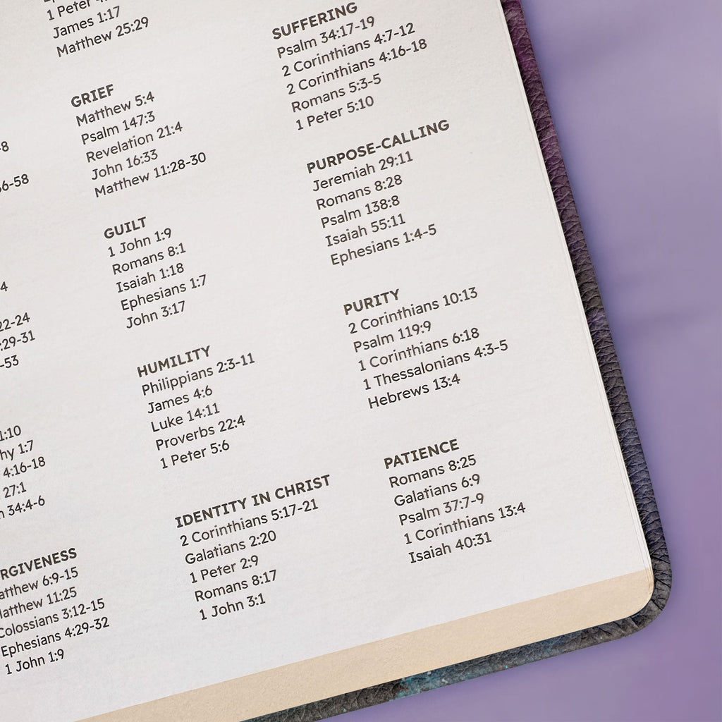 Philippians 4:13 Strength Leather Prayer Journal