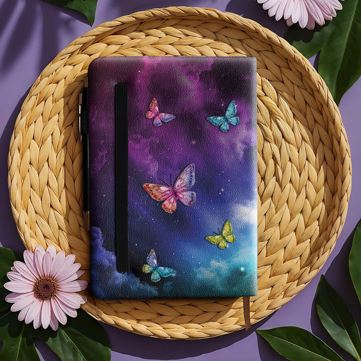 Philippians 4:13 Strength Leather Prayer Journal