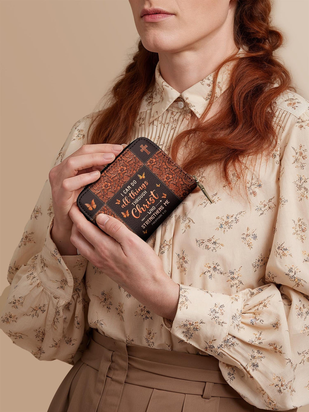 Believe Philippians 4:13 Mini Wallet