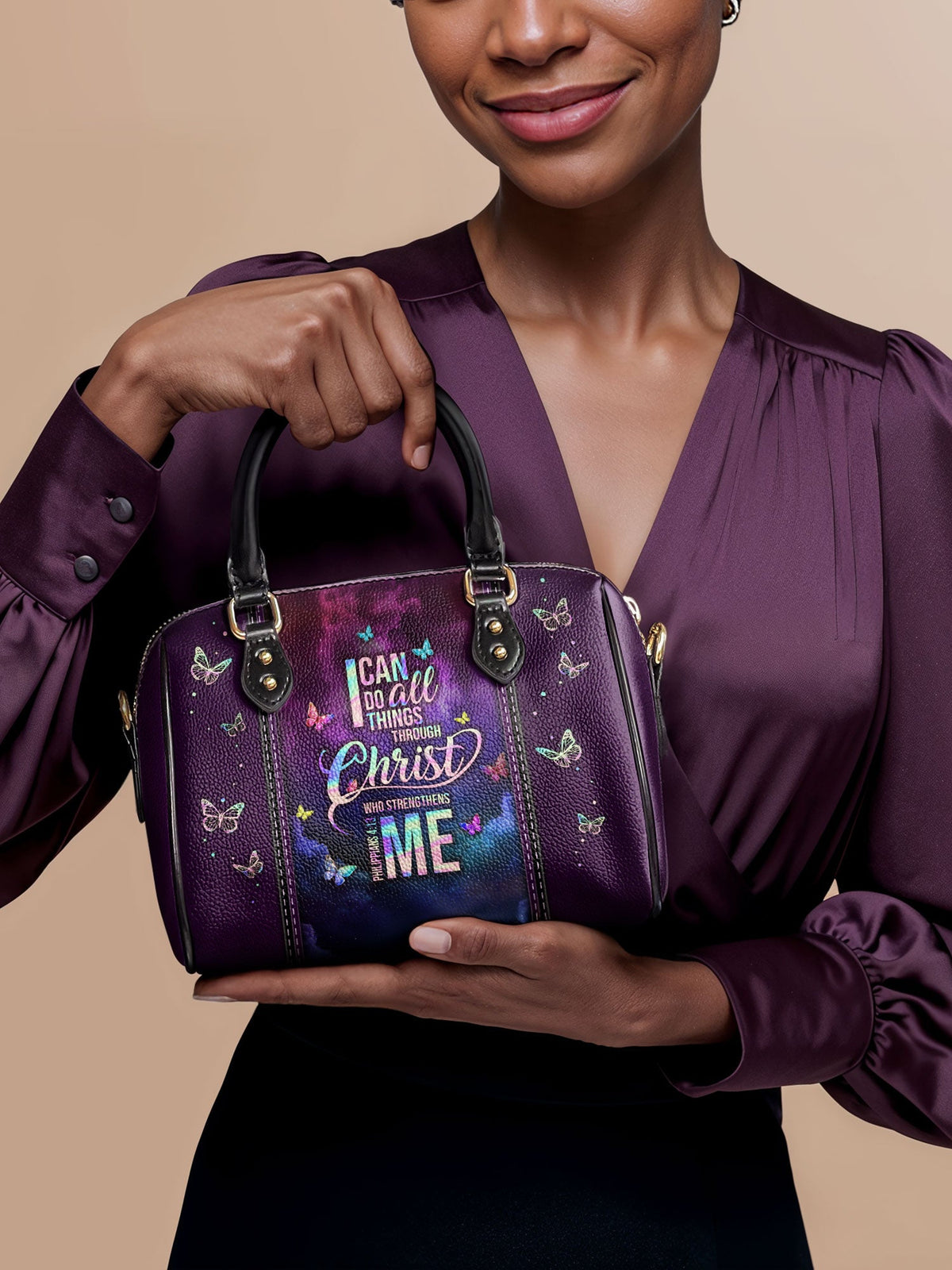 Limitless Philippians 4:13 Mini Satchel Bag