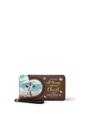 Rise Philippians 4:13 Leather Wallet