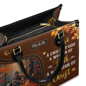 Child Of God Woman Of Faith Leather Handbag Set