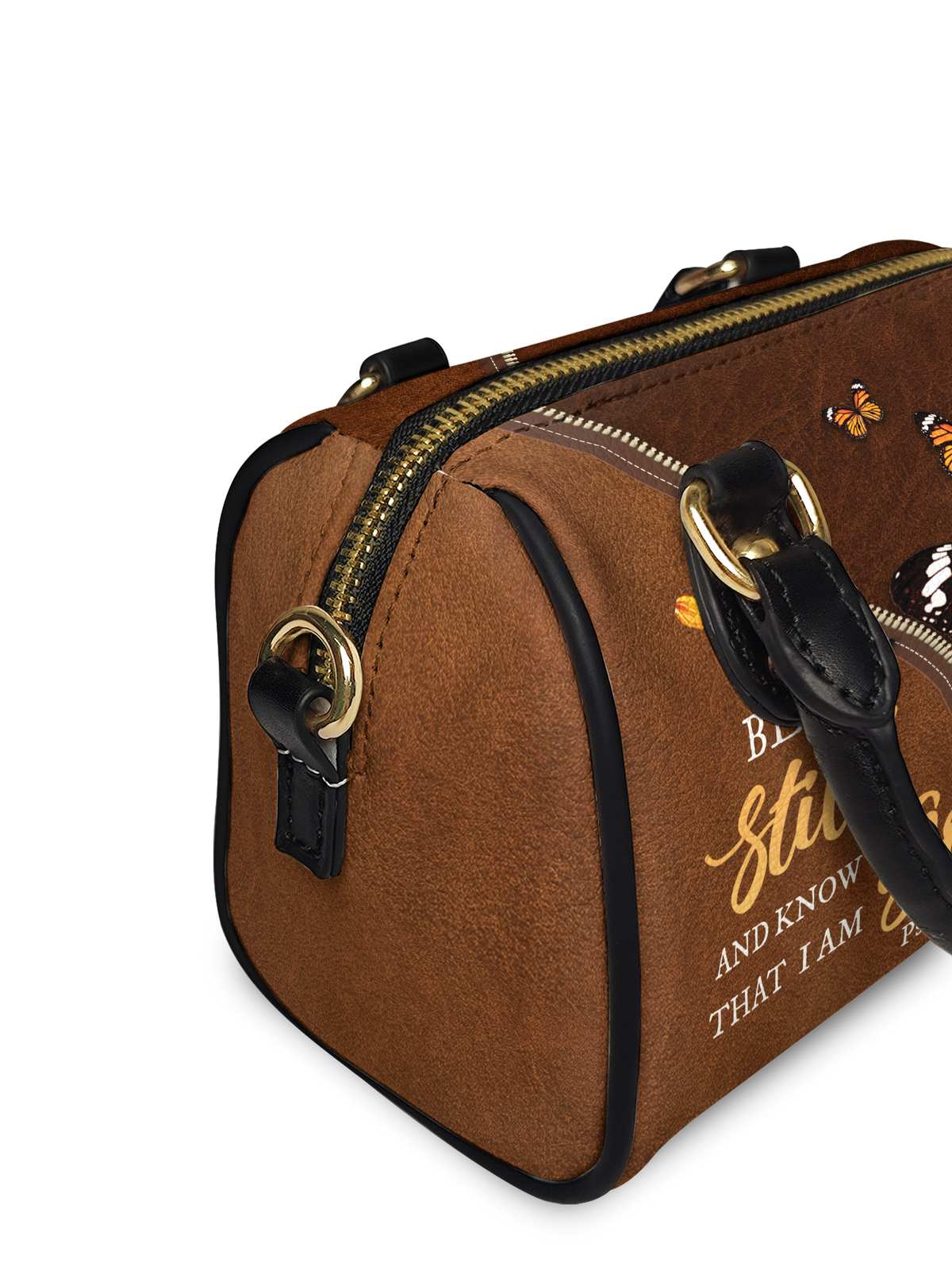 Serene Psalm 46:10 Bible Verse Mini Satchel