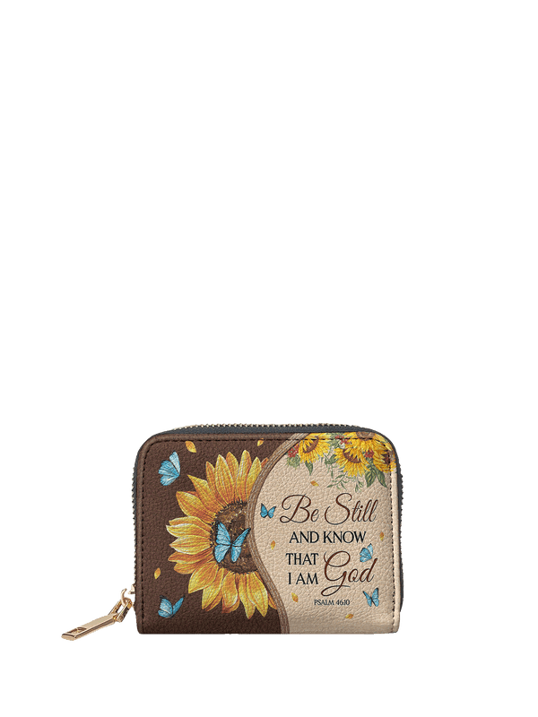 Presence Psalm 46:10 Scripture Mini Wallet