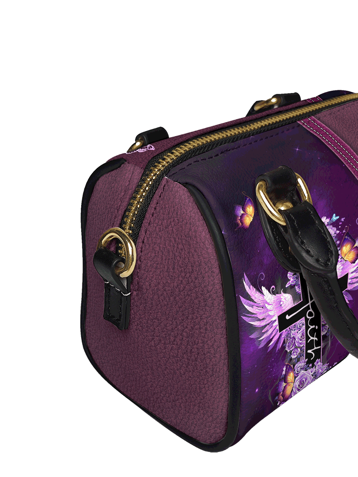 Courage Joshua 1:9 Mini Satchel Handbag