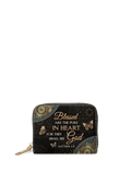 Pure Matthew 5:8 Scripture Mini Wallet