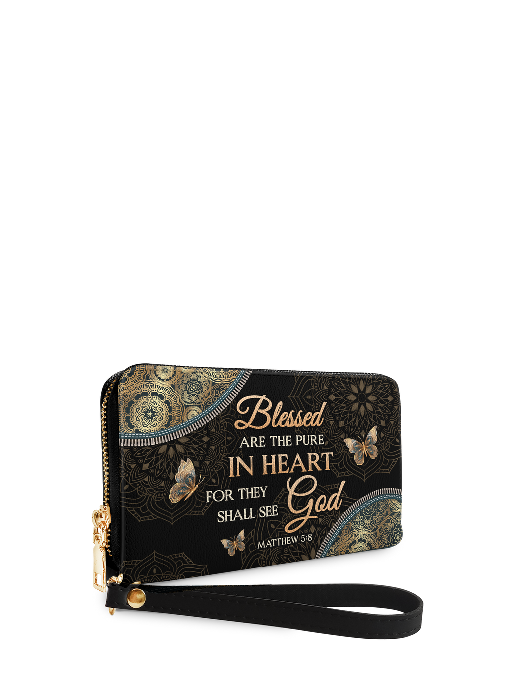Pure in Heart Matthew 5:8 Scripture Wallet